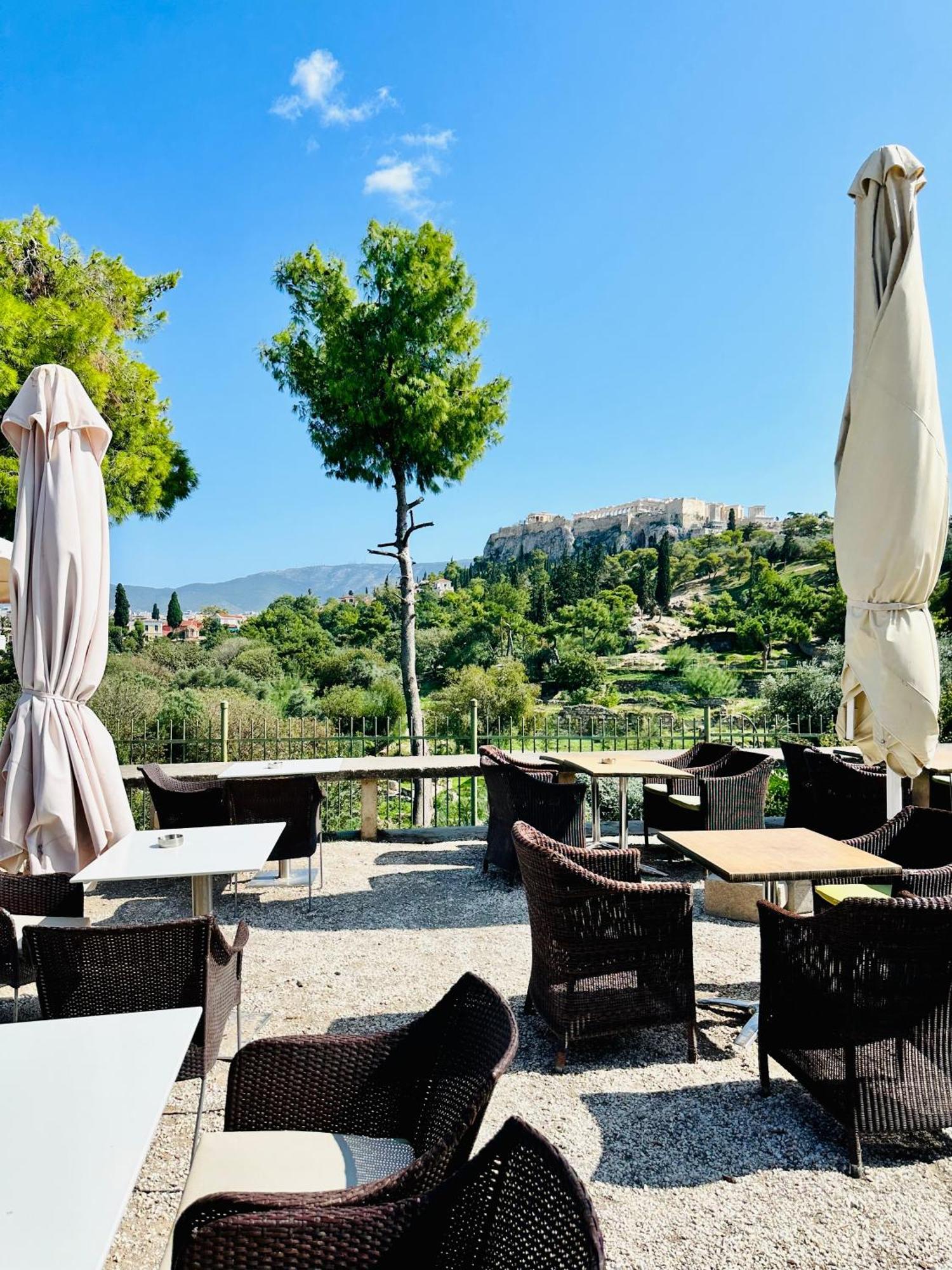 Yuna Penthouse, 100Sqm Private Rooftop Terrasse, Acropolis By Foot Athen Exterior foto