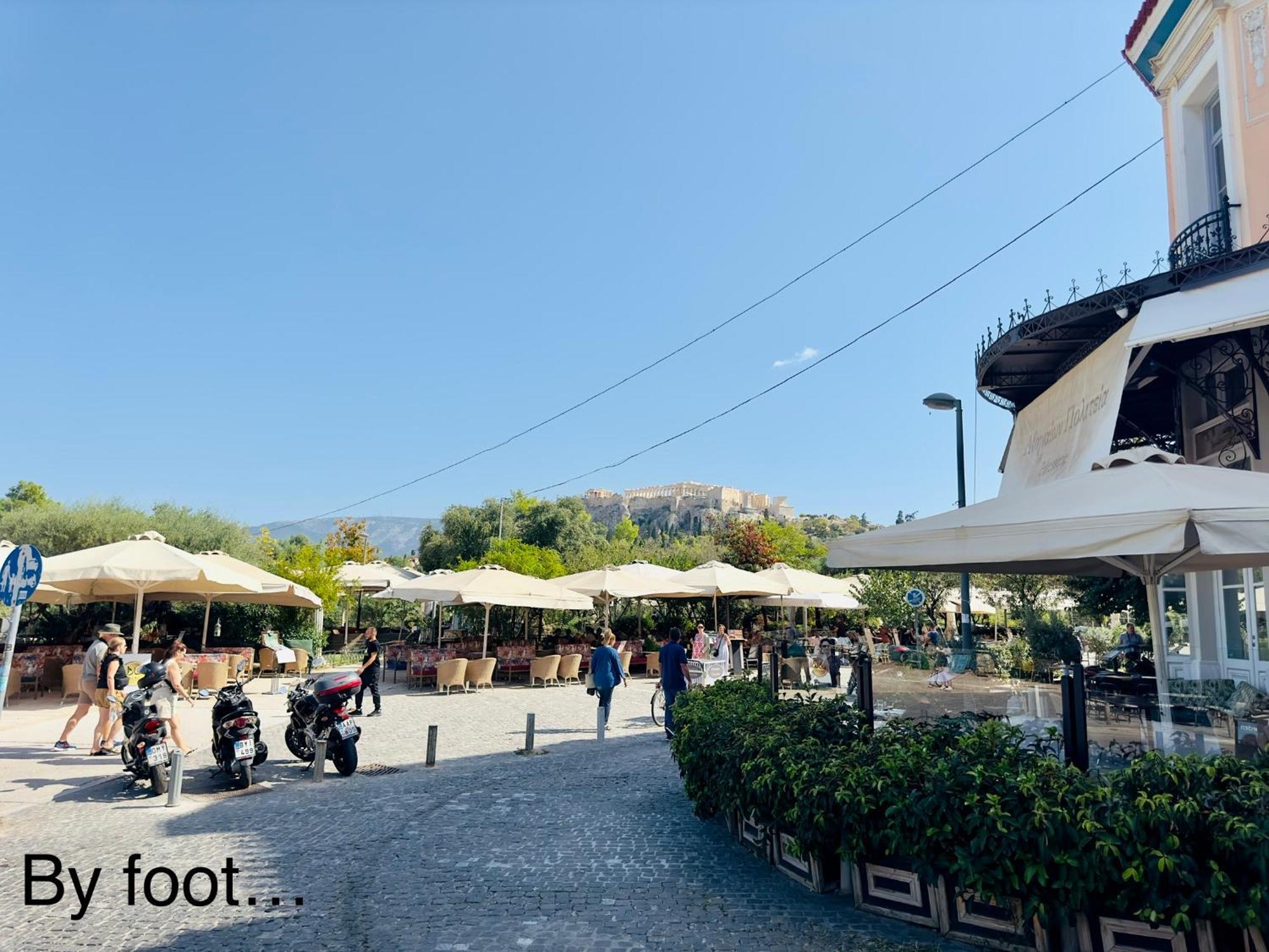 Yuna Penthouse, 100Sqm Private Rooftop Terrasse, Acropolis By Foot Athen Exterior foto